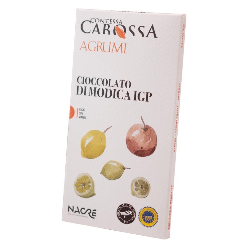 ČOKOLÁDA DI MODICA IGP AGRUMI NACRE 75 g