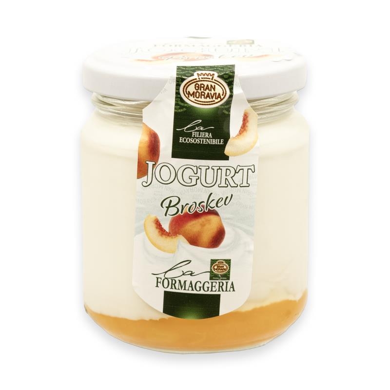JOGURT BROSKVOVÝ
LA FORMAGGERIA GM 180 g