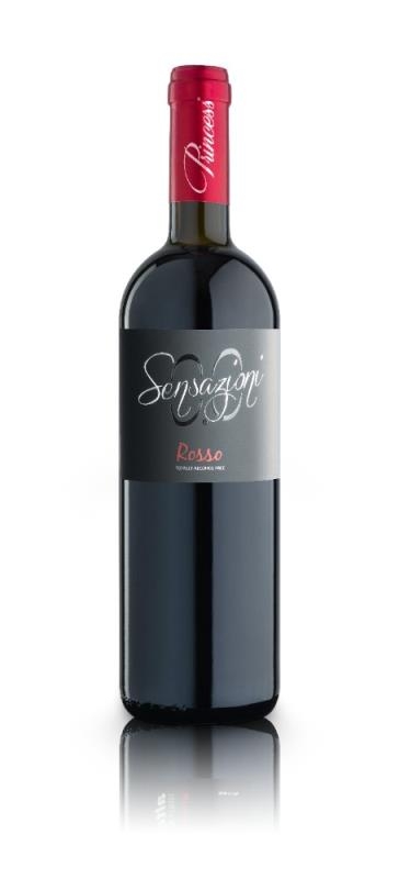 NEALKOHOLICKÉ VÍNO SENZAZIONI
ROSSO PRINCESS 0,75 l