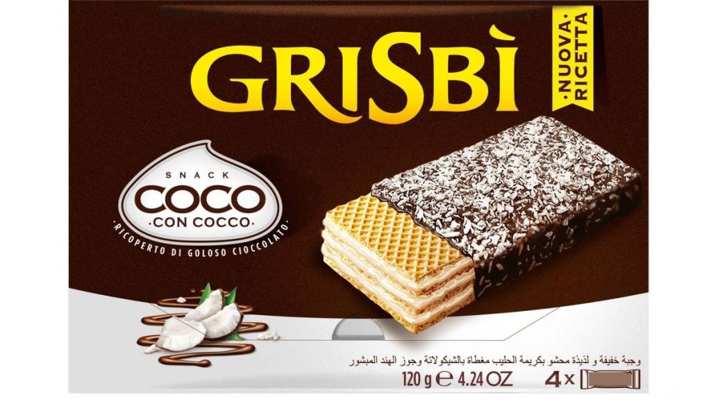 GRISBÍ WAFER COCO
VICENZI 120 g